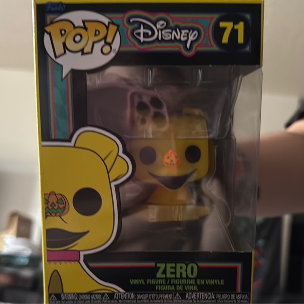 Funko Pop Disney Zero in Yellow and Orange